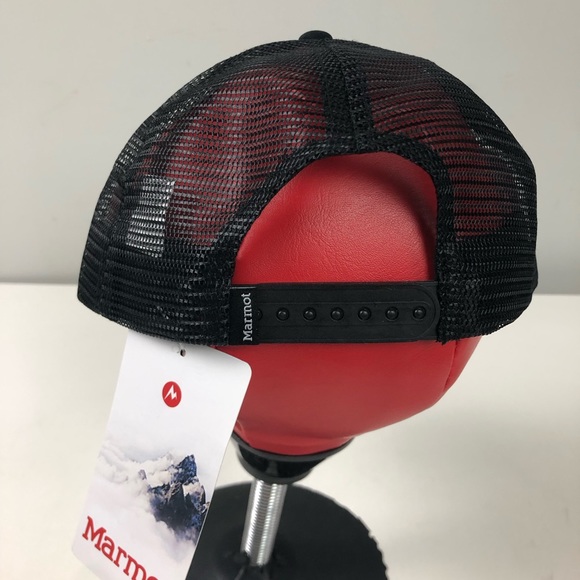 Marmot Quilted Winter Trucker Hat Mesh Cap NWT - Picture 7 of 9